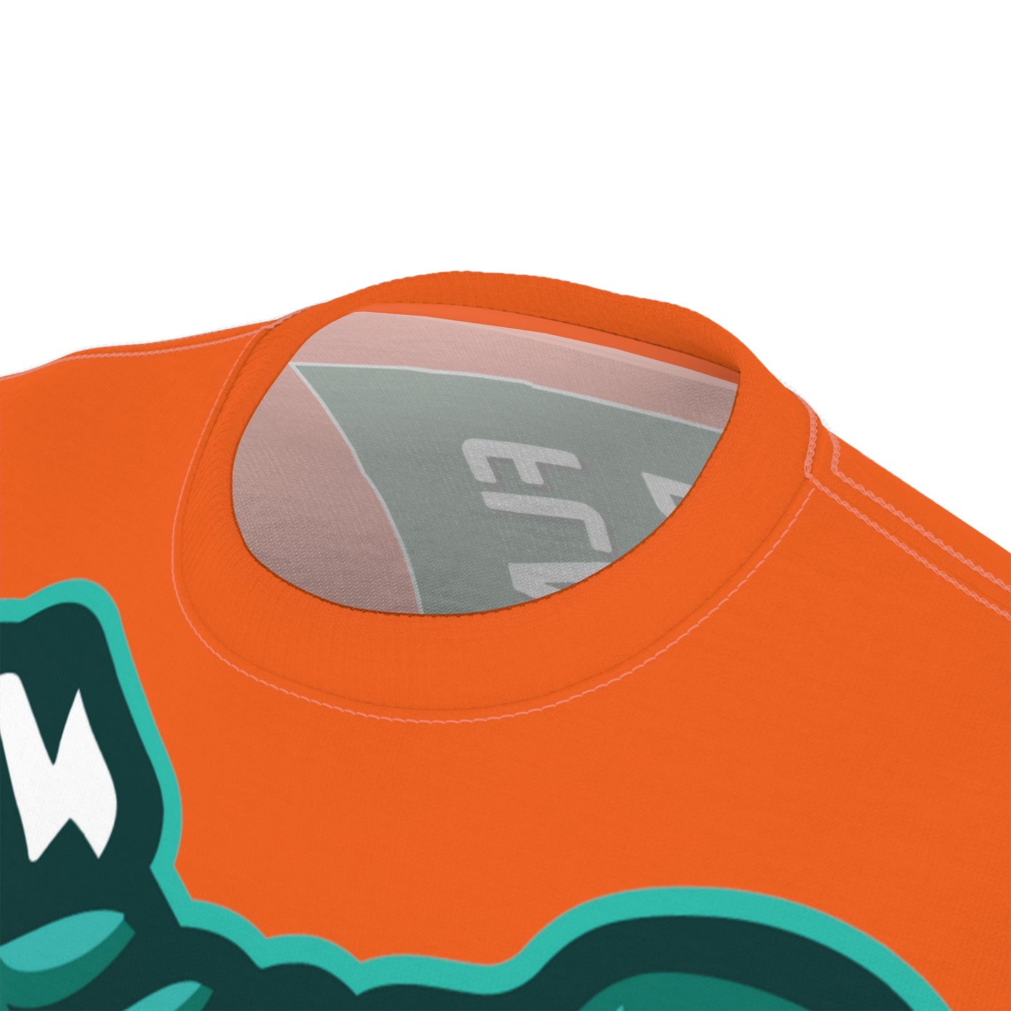 Orange Flawdawear Limited Edition OG Flawda Mane “Flawda Mane Ridn Hummuz All Summa.” Unisex Cut & Sew Playuz Tee