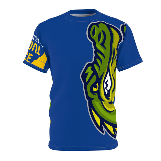 Dark Blue Flawdawear Limited Edition OG Flawda Mane “My Piece Stand Out Like A Sailboat” Unisex Cut & Sew Playuz Tee