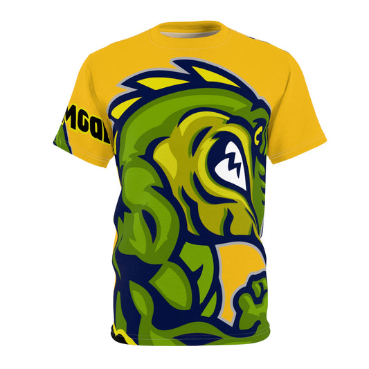 Yellow Flawdawear Limited Edition OG Flawda Mane “Got An Old School Ride Do It My Way” Unisex Cut & Sew Playuz Tee