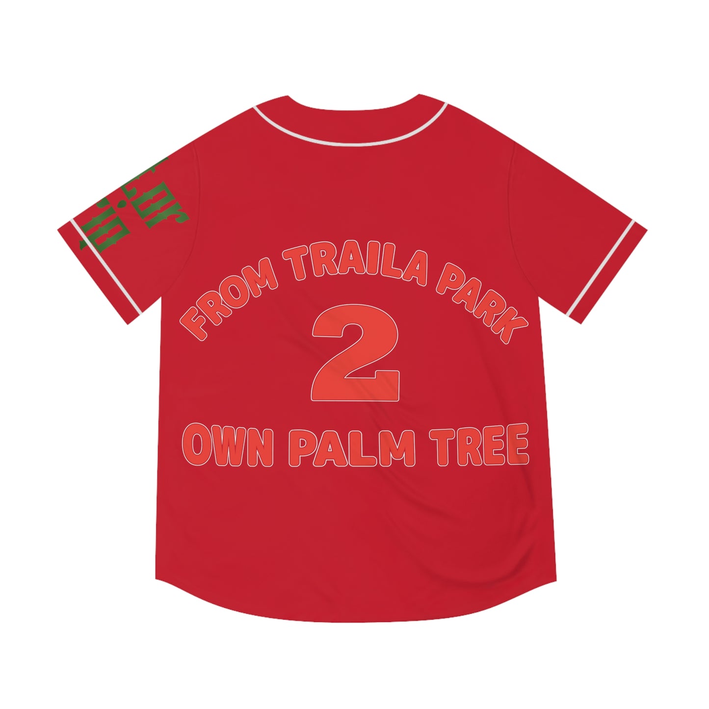 Dark Red Flawdawear x Gator Drip Supa-Heavy Excess-Stunna Hypa-Flex Limited Edition OG Alligator Playuz "From Traila Park 2 Own Palm Tree" Men's Baseball Playuz Jersey