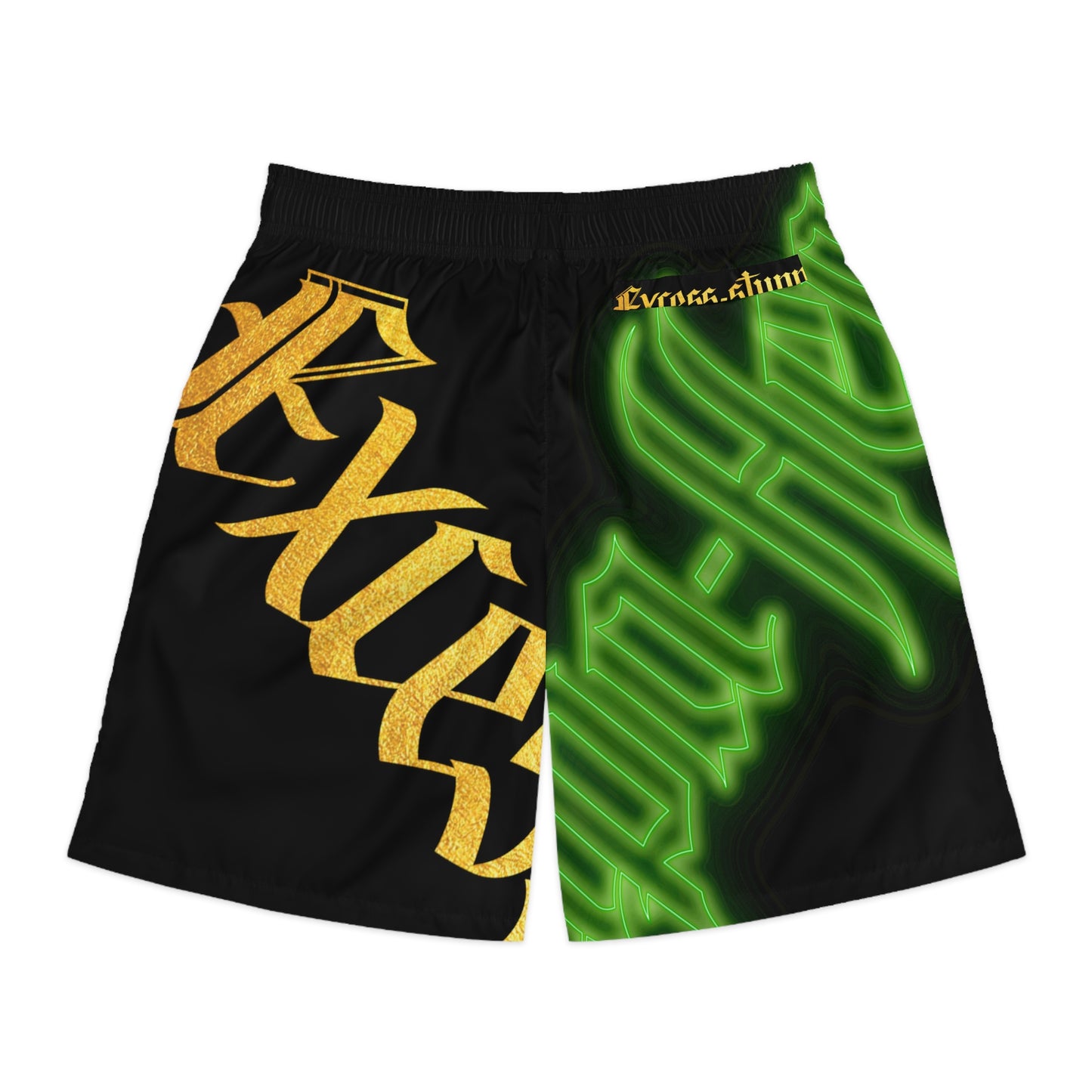 Black Gator Drip Exclusive Supa-Heavy Excess-Stunna Hypa-Flex Limited Edition OG Rich Daddy “Rich Daddy AKA What U Tell’n ME?” Men’s Jogguz Playuz Shorts