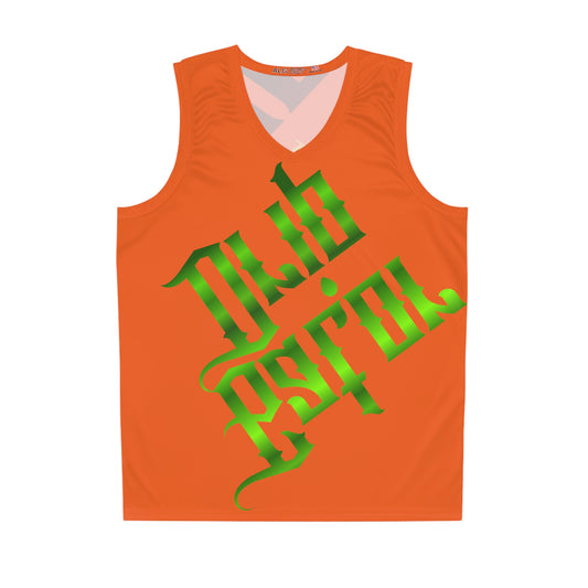 Orange Gator Drip Exclusive Supa-Heavy Excess-Stunna Flex Alligator Playuz Limited Edition OG Multi-Logo Flawda Mane “Ain’t Shit Change Put A G-Class On My Neck” Basketball Playuz Jersey