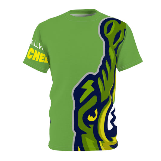 Green Flawdawear Limited Edition OG Rich Daddy “Pastry Chef Cake My Witnih” Unisex Cut & Sew Playuz Tee