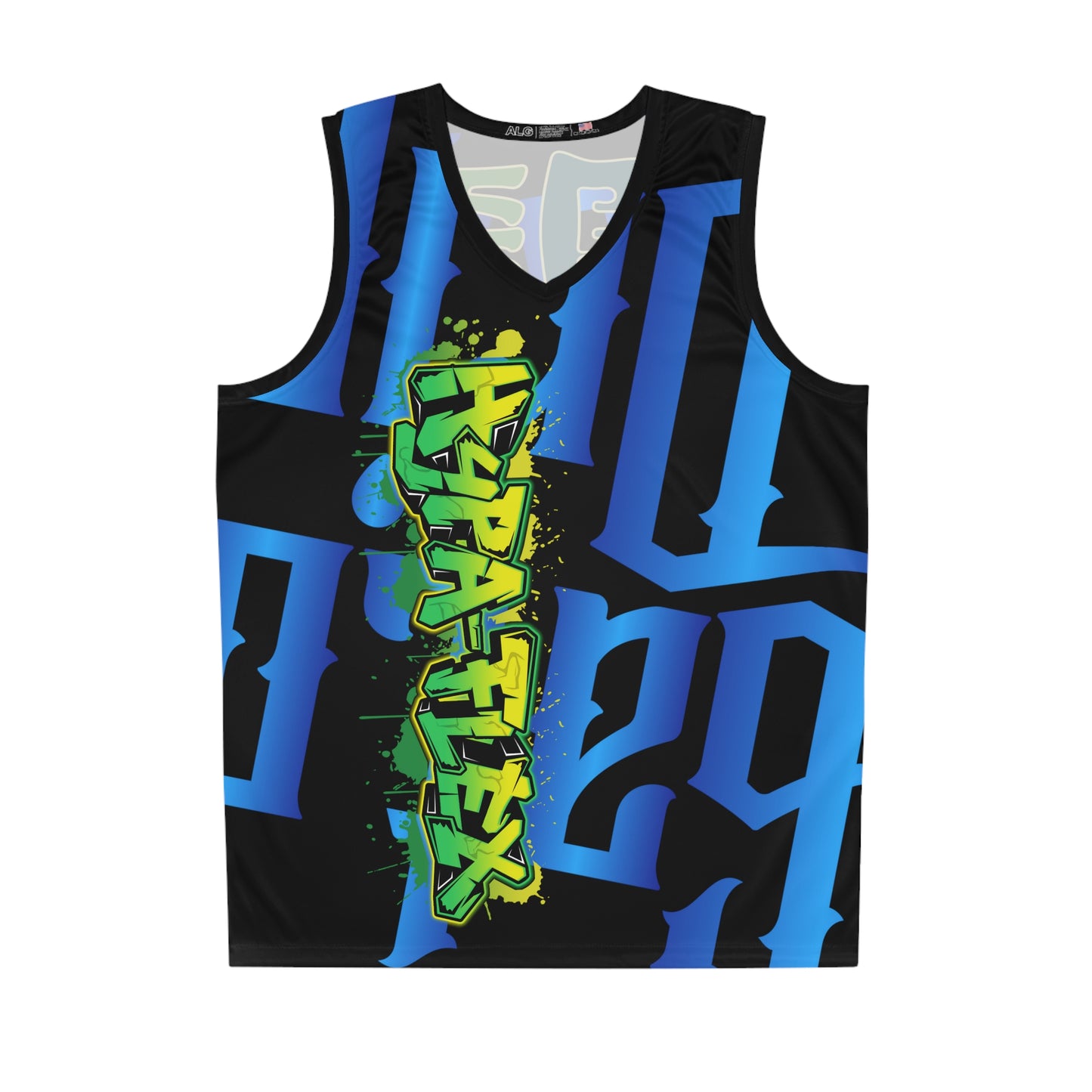 Black Gator Drip Exclusive Supa-Heavy Excess-Stunna Hypa-Flex Limited Edition OG Flawda Mane “Ribs Cook’n N’ Tha Yard” Basketball Playuz Jersey