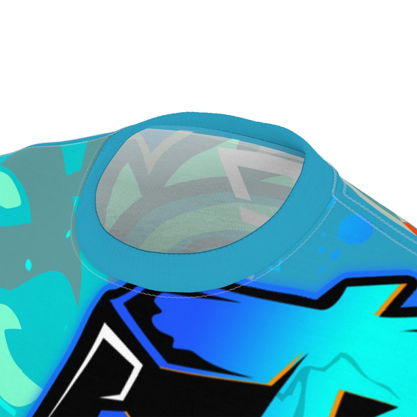 Turquoise/Mint Flawdawear Limited Edition OG Flawda Mane “Everybody Know Me” Unisex Cut & Sew Playuz Tee