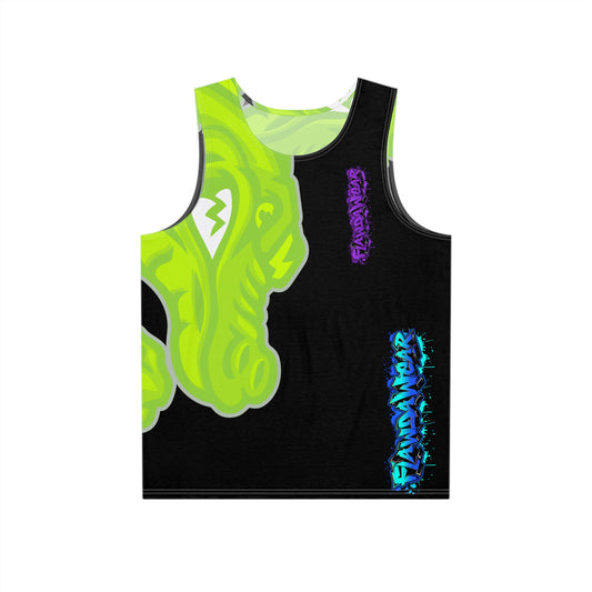 Black Flawdawear Limited Edition OG Flawda Mane “Tha State Of Swamp Rats N’ Alligators” Men’s Playuz Tank