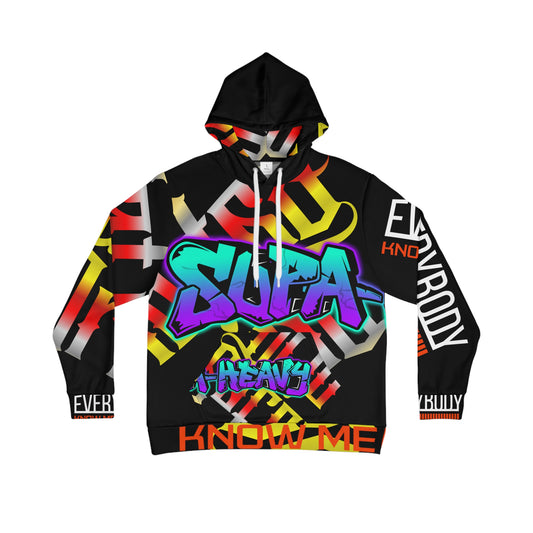 Black Gator Drip Exclusive Supa-Heavy Excess-Stunna Hypa-Flex Limited Edition OG Flawda Mane “Everybody Know Me” Men's Playuz Hoodie