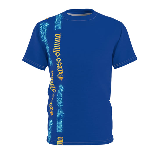 Dark Blue Gator Drip Exclusive Supa-Heavy Excess-Stunna Hypa-Flex Limited Edition OG “Excess-Stunna Collection” Unisex Cut & Sew Playuz Tee