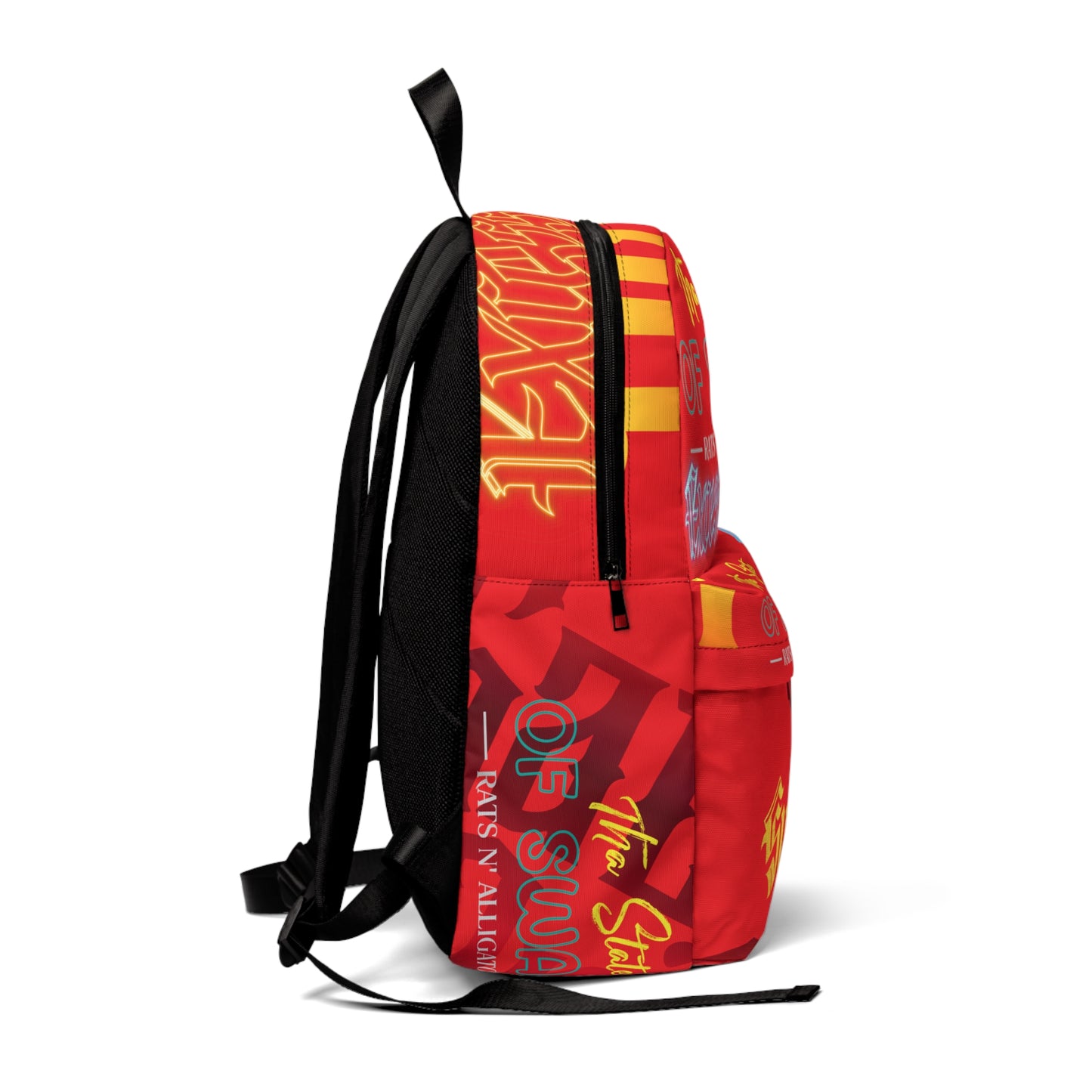 Red Gator Drip Exclusive Supa-Heavy Excess-Stunna Hypa-Flex Limited Edition OG Flawda Mane “Tha State Of Swamp Rats N’ Alligators” Classic Playuz Backpack