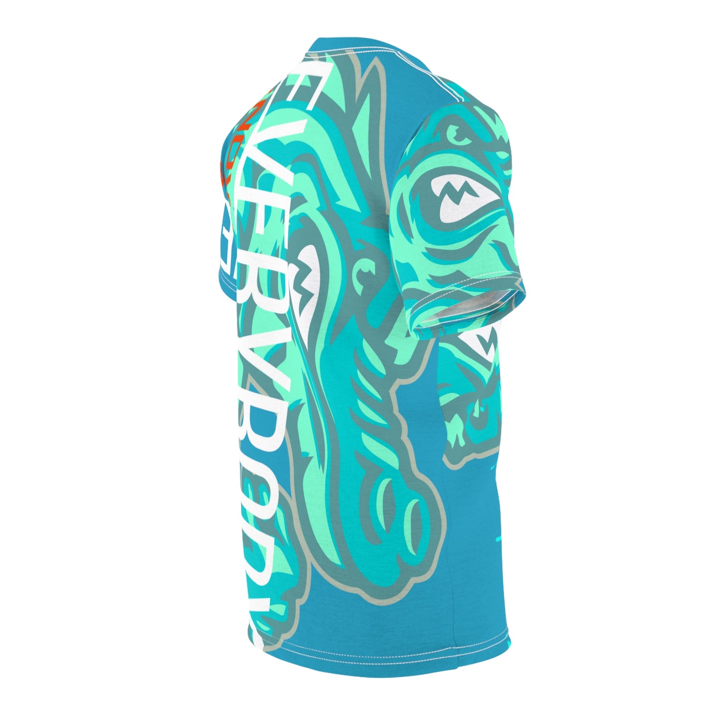 Turquoise/Mint Flawdawear Limited Edition OG Flawda Mane “Everybody Know Me” Unisex Cut & Sew Playuz Tee