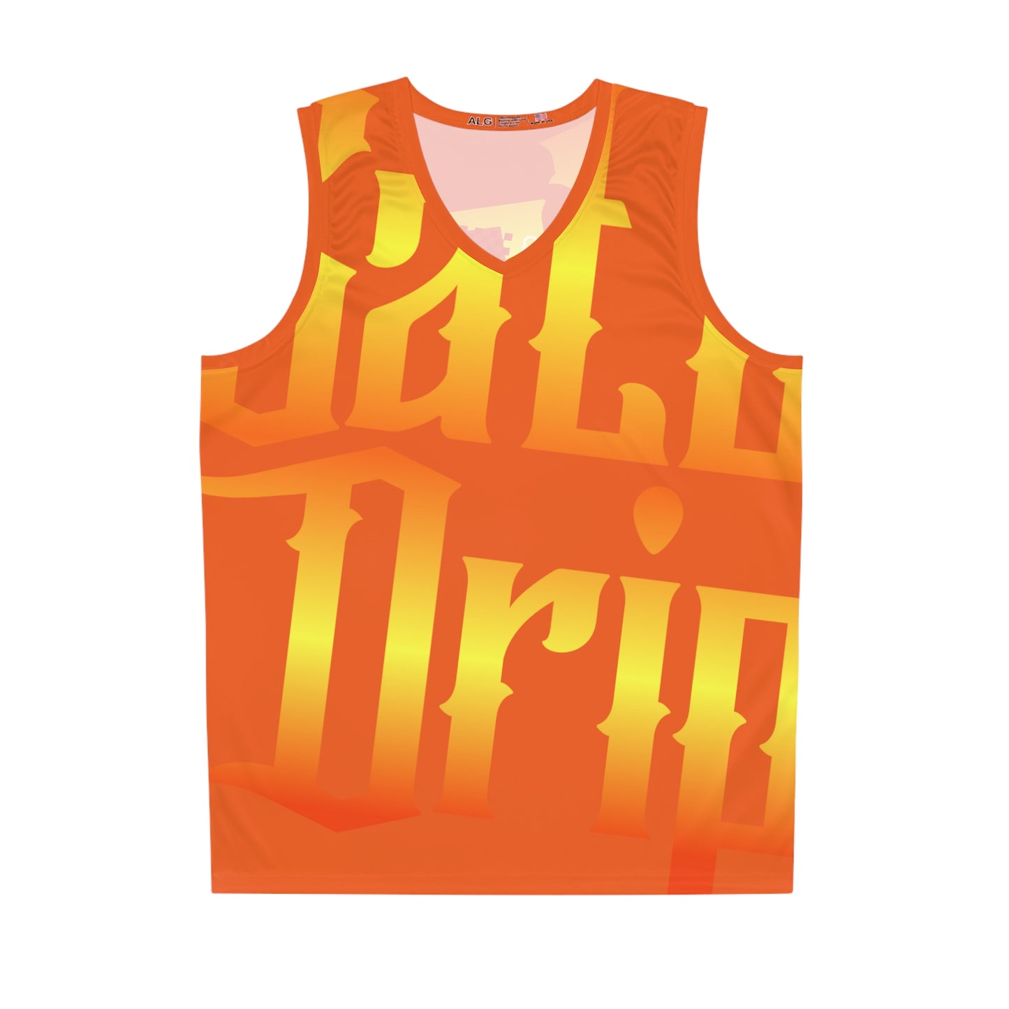 Orange Gator Drip Exclusive Supa-Heavy Excess-Stunna Hypa-Flex Limited Edition OG Rich Daddy “Everytime U See Me I’m 100k Richa" Basketball Playuz Jersey