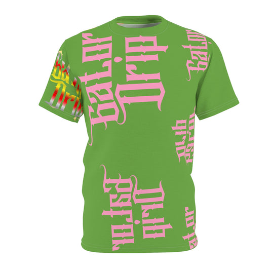 Light Green Gator Drip Exclusive Supa-Heavy Excess-Stunna Hypa-Flex Men’s Unisex Cut & Sew Playuz Tee