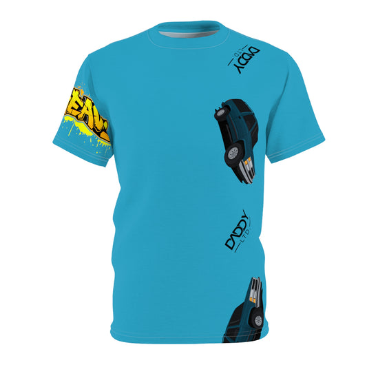Turquoise Daddy LTD. Ubuh-Stunna Limited Edition Triple~OG Unisex Cut & Sew Playuz Tee