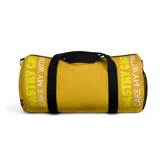 Yellow Flawdawear Limited Edition OG Rich Daddy “Pastry Chef Cake My Witnih” Duffle Playuz Bag