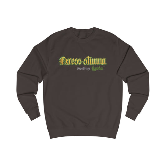 Black Gator Drip Exclusive Supa-Heavy Excess-Stunna Hypa-Flex Limited Edition OG “Excess-Stunna Collection” Men's Playuz Sweatshirt