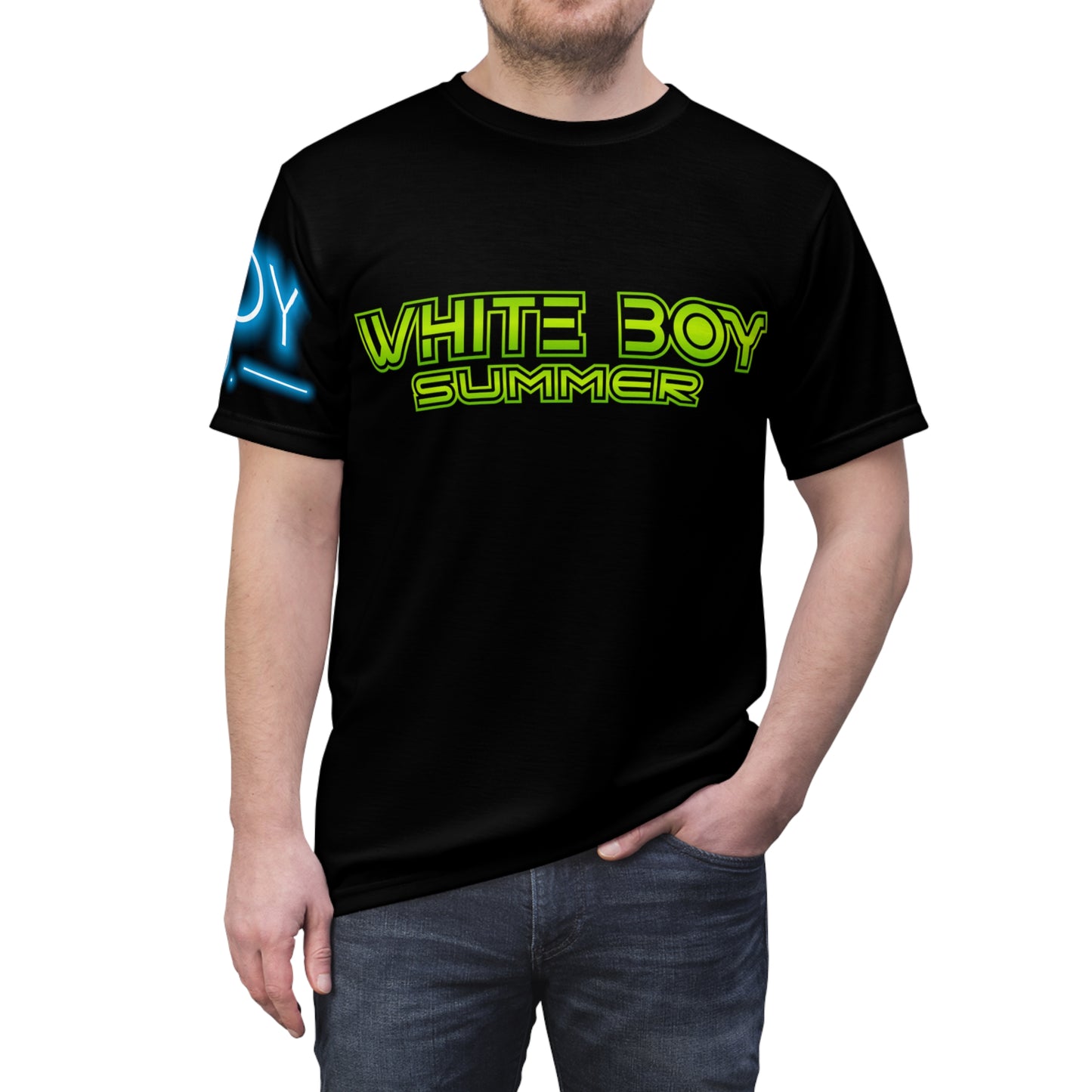 White Daddy LTD. "White Boy Summer" Limited Edition Triple~OG Unisex Cut & Sew Playuz Tee