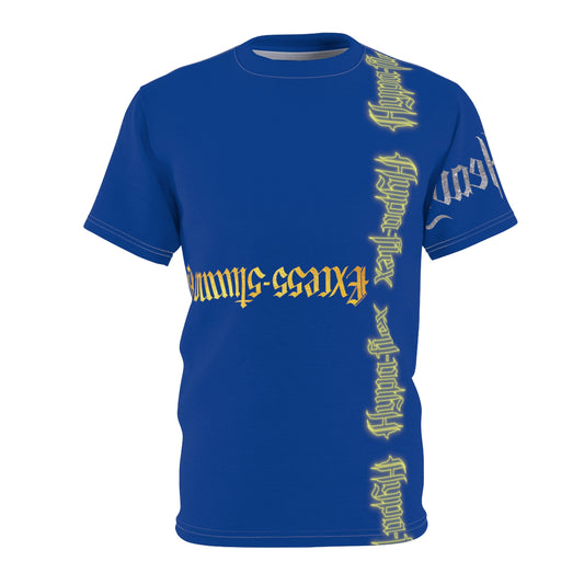 Dark Blue Gator Drip Exclusive Supa-Heavy Excess-Stunna Hypa-Flex Limited Edition OG “Excess-Stunna Collection” Unisex Cut & Sew Playuz Tee