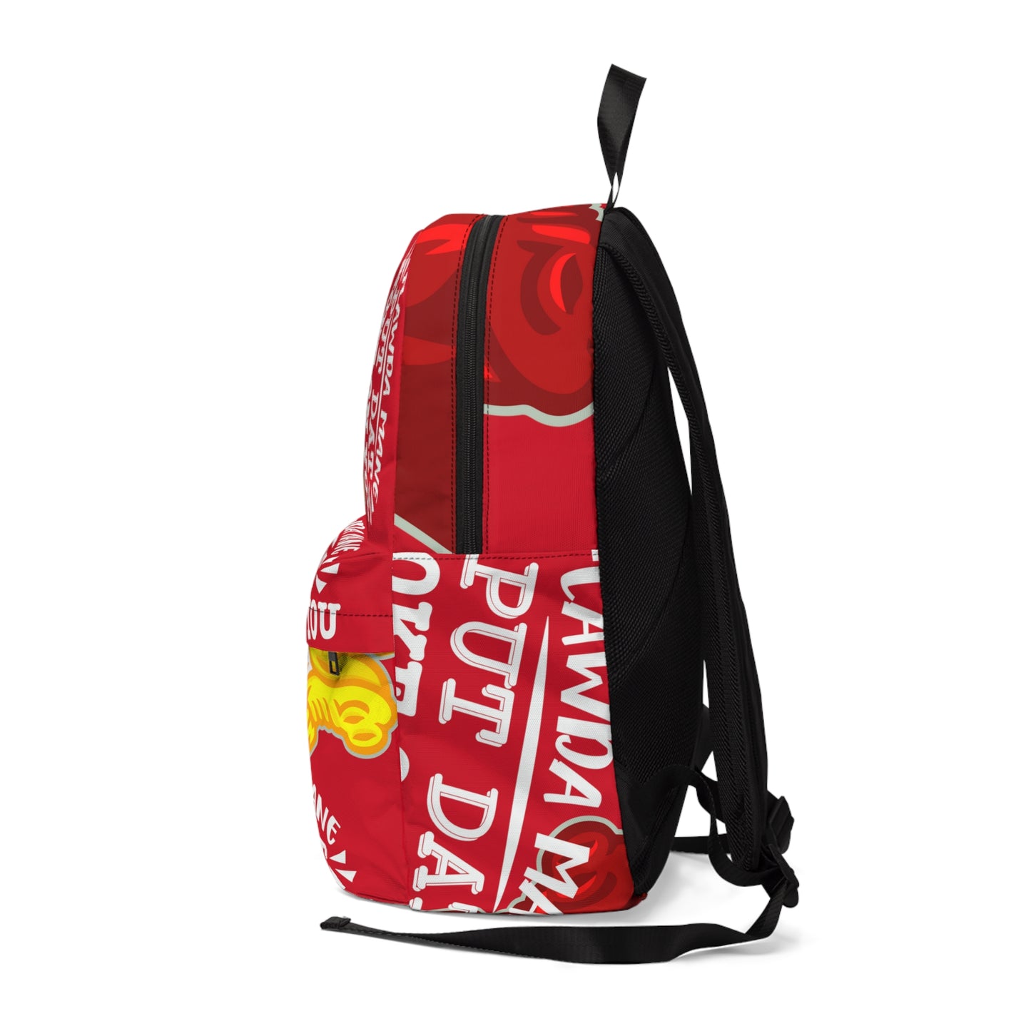 Red Flawdawear Limited Edition OG Alligator Playuz “Flawda Mane Put Dat Smoke On You” Classic Backpack