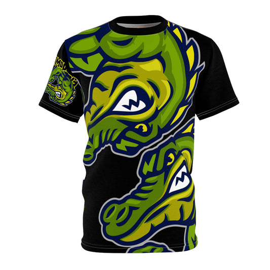 Black Flawdawear Limited Edition OG Flawda Mane “Raised Up High On 33’s” Unisex Cut & Sew Playuz Tee