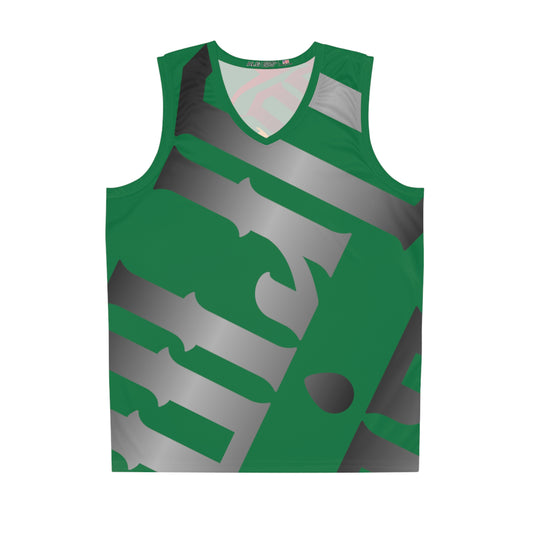 Dark Green Gator Drip Exclusive Supa-Heavy Excess-Stunna Flex Alligator Playuz Limited Edition OG Multi-Logo Flawda Mane “Ain’t Shit Change Put A G-Class On My Neck” Basketball Playuz Jersey