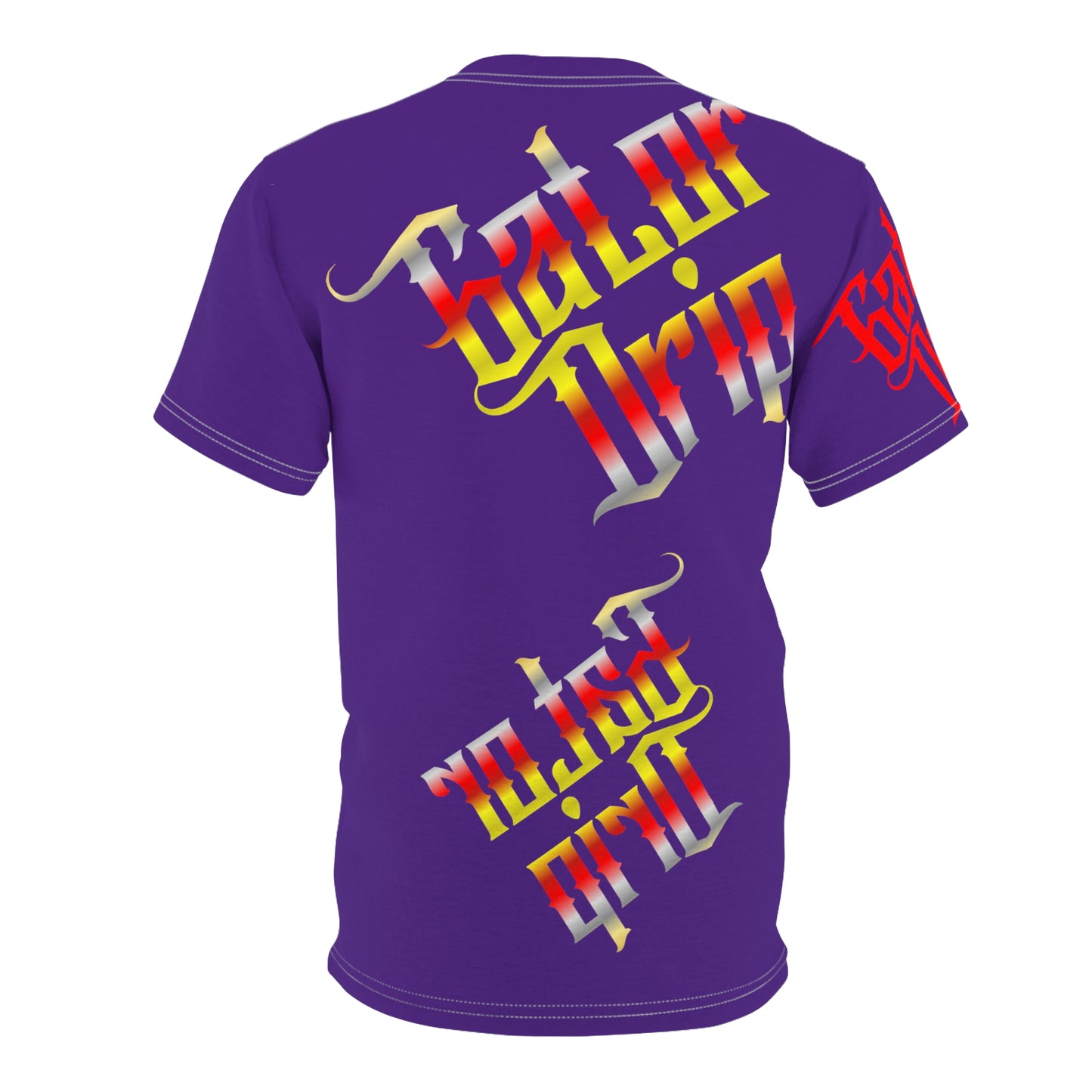 Purple Gator Drip Exclusive Supa-Heavy Excess-Stunna Hypa-Flex Men’s Unisex Cut & Sew Playuz Tee