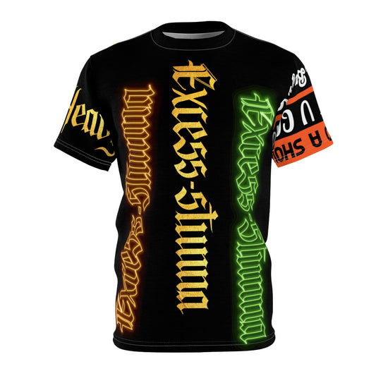 Black Gator Drip Exclusive Supa-Heavy Excess-Stunna Hypa-Flex Limited Edition OG Rich Daddy “Will We Do A Show Gladly But U Gotta Pay Us In Bags G” Unisex Cut & Sew Playuz Tee