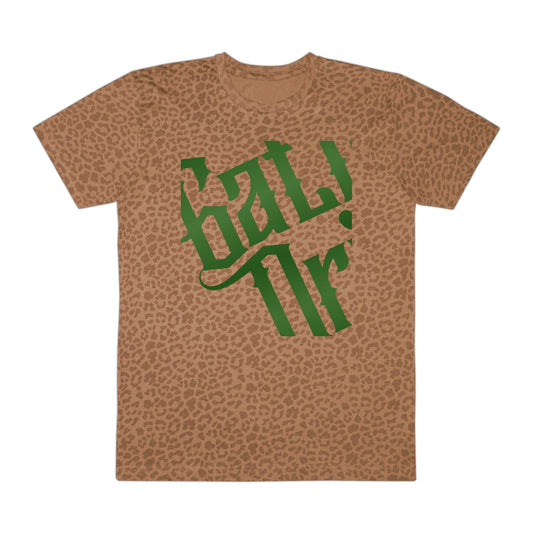 Brown Leopard Gator Drip Exclusive Supa-Heavy Excess-Stunna Hypa-Flex Limited Edition OG Flawda Mane "I'm Bithlo Wit My Kin Folk" Men's Fine Playuz Jersey Tee