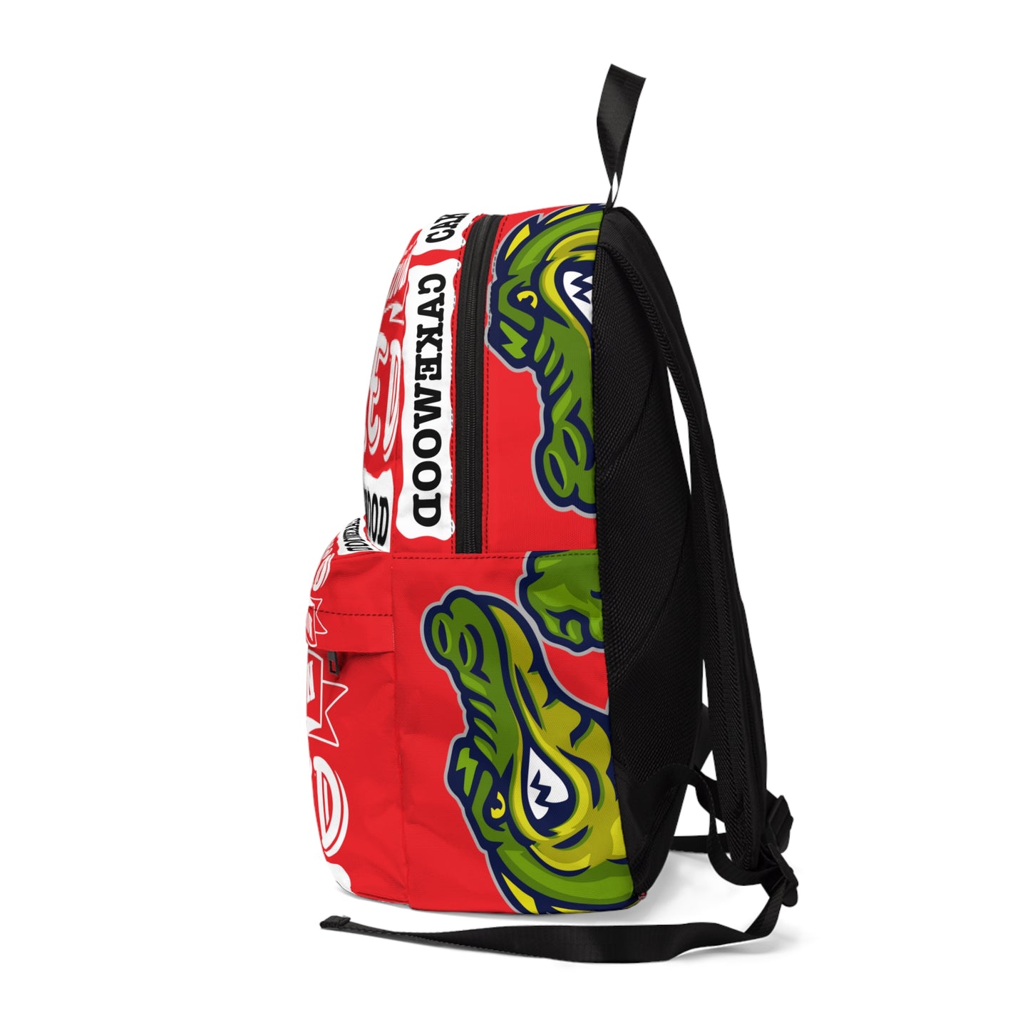 Red Flawdawear Limited Edition OG Rich Daddy "My Section Called Cakewood" Classic Backpack
