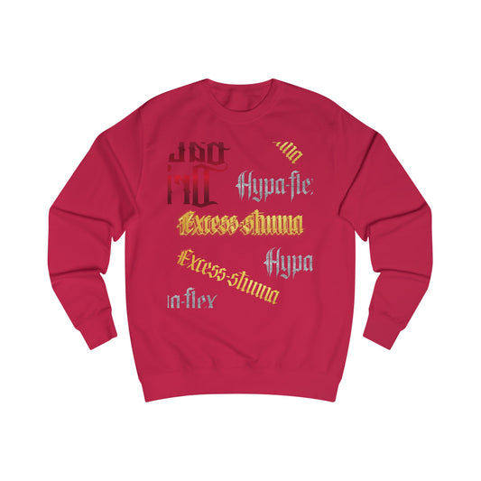 Fire Red Gator Drip Exclusive Supa-Heavy Excess-Stunna Hypa-Flex Limited Edition OG “Excess-Stunna Collection” Men's Playuz Sweatshirt