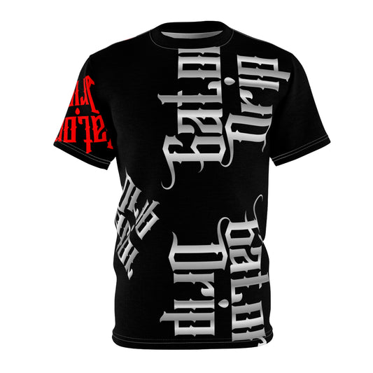 Black Gator Drip Exclusive Supa-Heavy Excess-Stunna Hypa-Flex Men’s Unisex Cut & Sew Playuz Tee