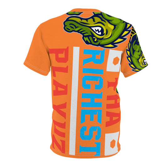 Crusta Flawdawear Limited Edition OG Alligator Papuh Playuz “Tha Richest Playuz” Unisex Cut & Sew Playuz Tee