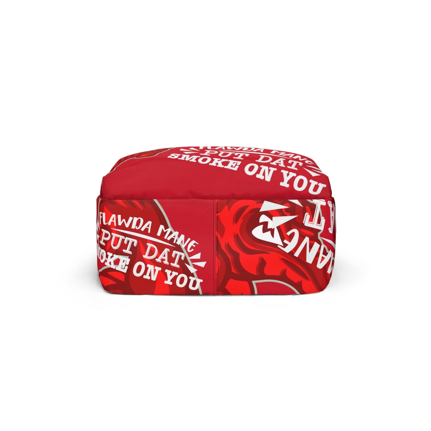 Red Flawdawear Limited Edition OG Alligator Playuz “Flawda Mane Put Dat Smoke On You” Classic Backpack