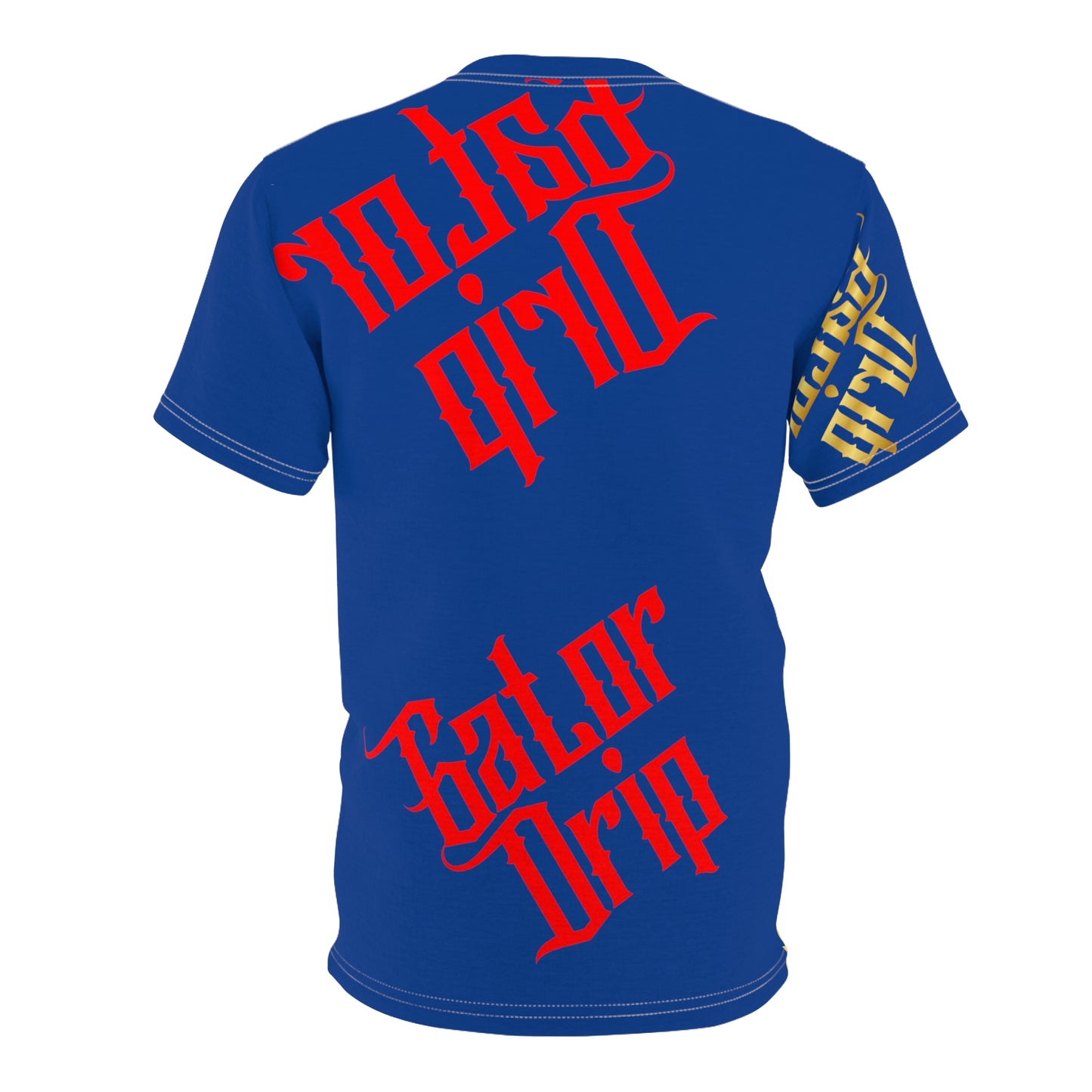 Blue Gator Drip Exclusive Supa-Heavy Excess-Stunna Hypa-Flex Men’s Unisex Cut & Sew Playuz Tee