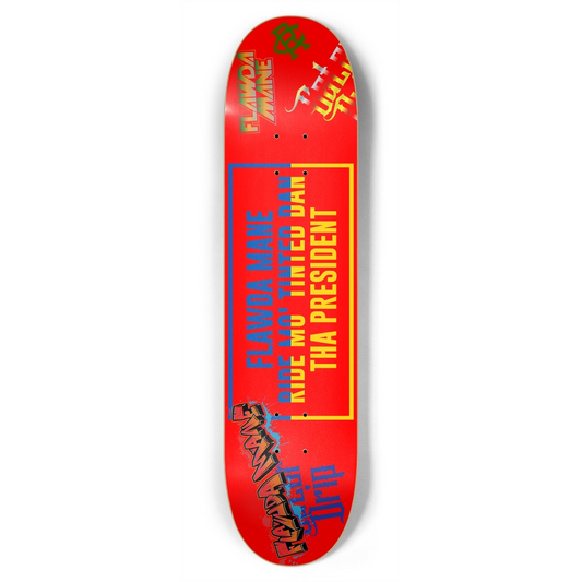 Red Gator Drip 7.75 Pop “President Tint" Limited