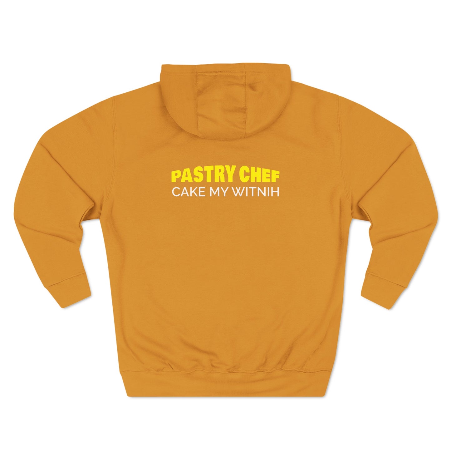 Mustard Flawdawear Limited Edition OG Rich Daddy "Pastry Chef Cake My Witnih" Premium Unisex Pullover Playuz Hoodie