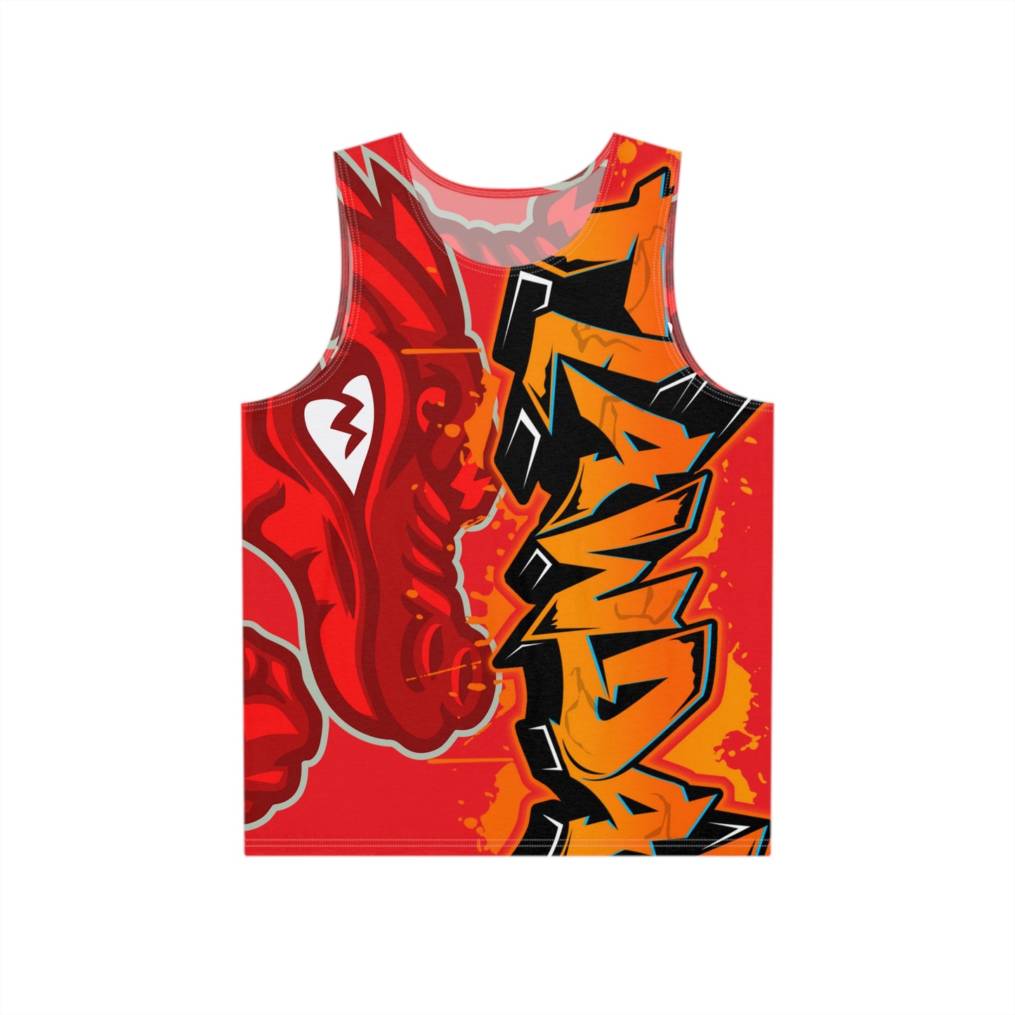 Red Flawdawear Limited Edition OG Flawda Mane “Everybody Know Me” Men’s Playuz Tank