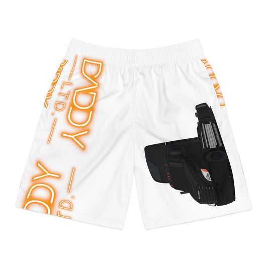 White Daddy LTD. Ubuh-Stunna Limited Edition Triple~OG Men’s Playuz Jogguz Shorts