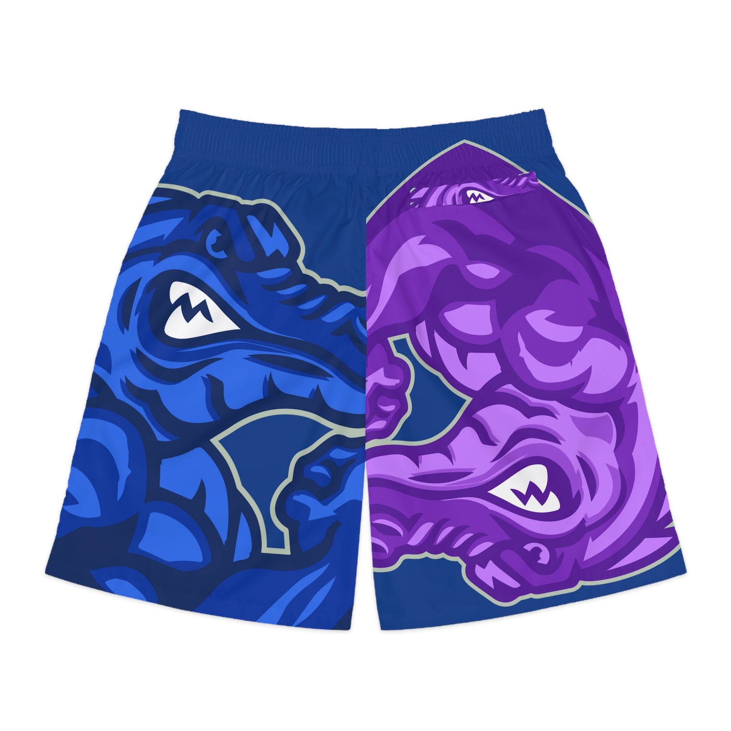 Dark Blue Flawdawear Limited Edition OG Alligator Playuz “Flawda Mane Put Dat Smoke On You” Men’s Jogguz Playuz Shorts