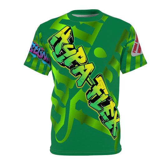 Green Gator Drip Exclusive Supa-Heavy Excess-Stunna Hypa-Flex Limited Edition OG Flawda Mane “From Ramen Noodles To 5 Star" Unisex Cut & Sew Playuz Tee