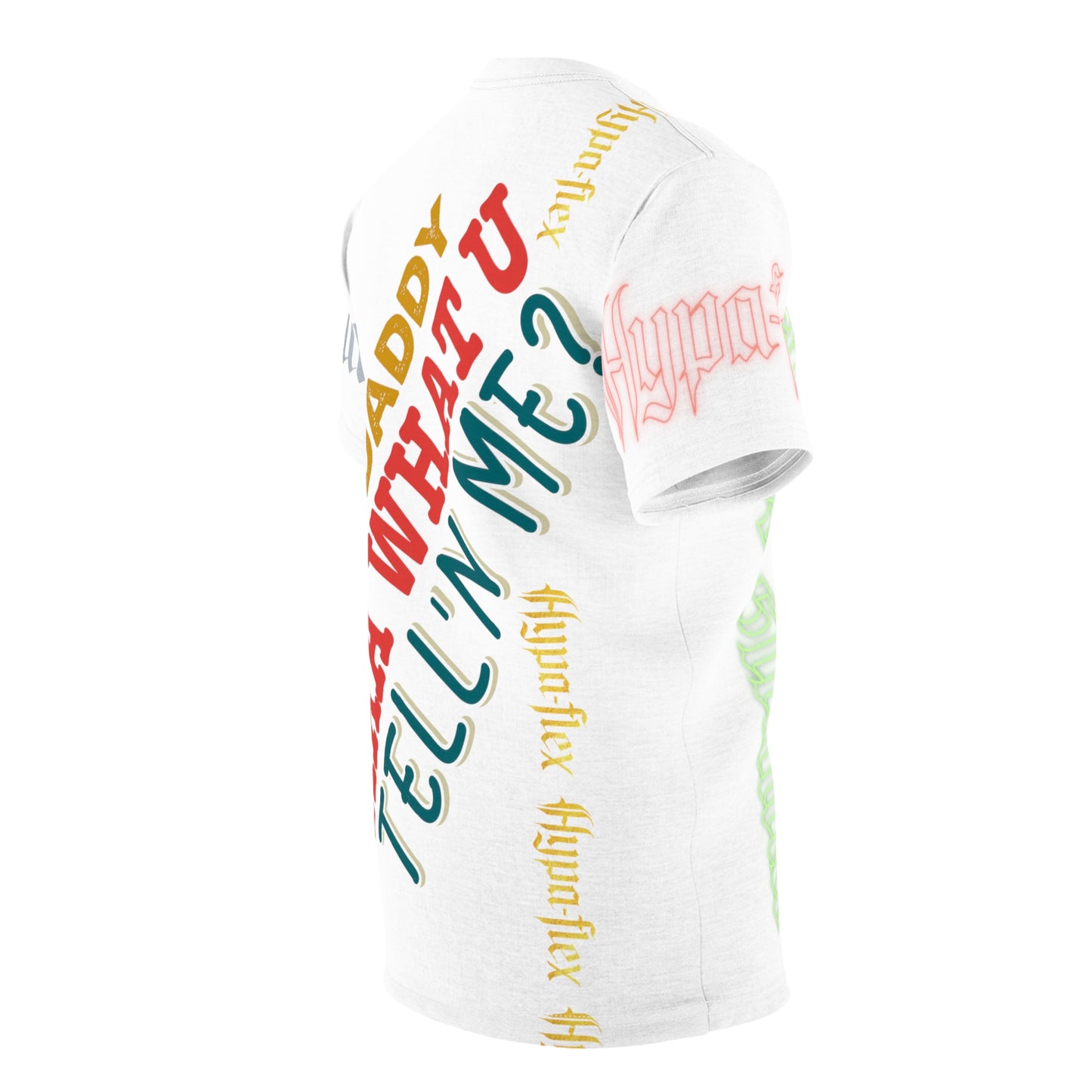 White Gator Drip Exclusive Supa-Heavy Excess-Stunna Hypa-Flex Limited Edition OG Rich Daddy “Rich Daddy AKA What U Tell’n ME?” Unisex Cut & Sew Playuz Tee