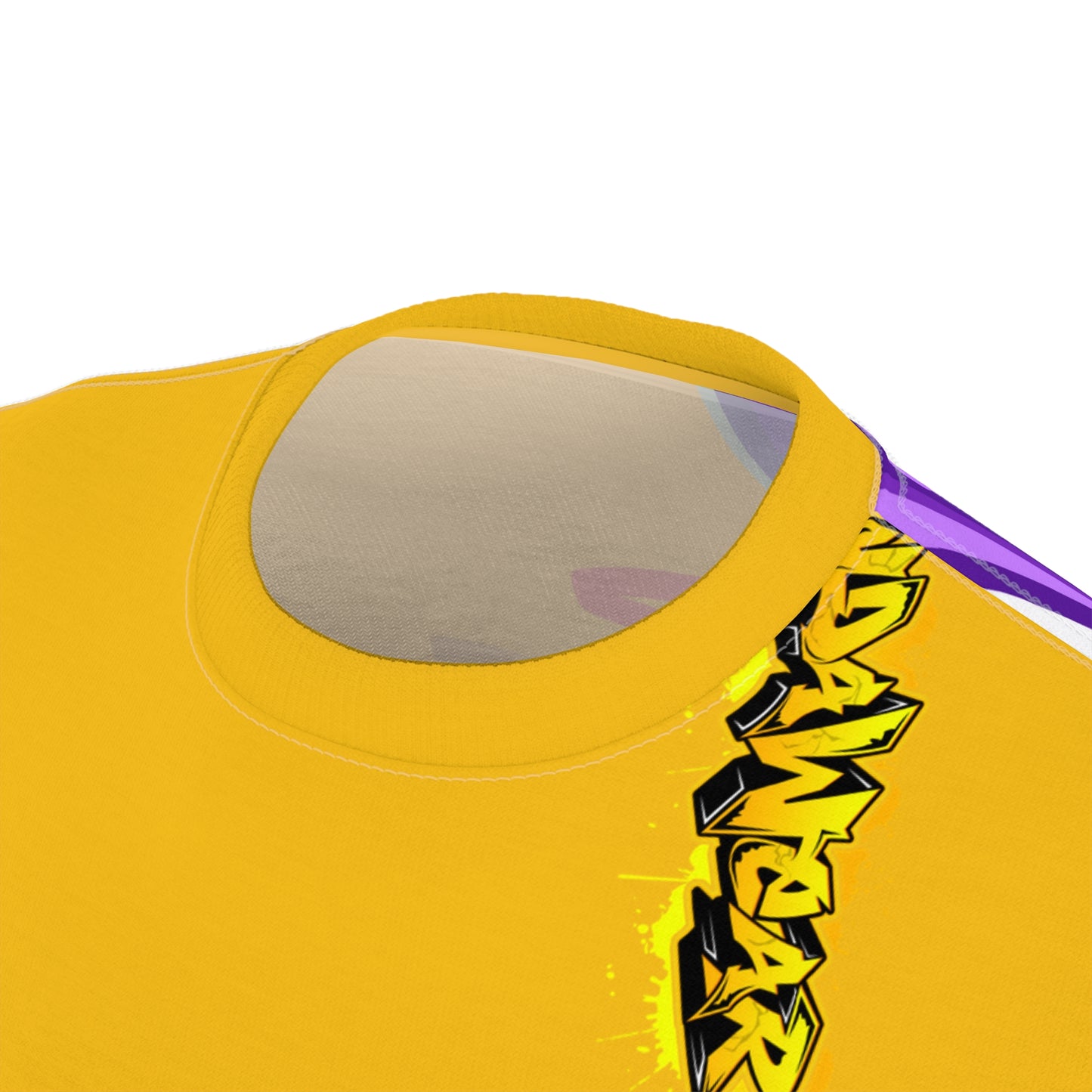 Yellow Flawdawear Limited Edition OG Rich Daddy “Rich Daddy AKA What U Tell’n ME?” Unisex Cut & Sew Playuz Tee