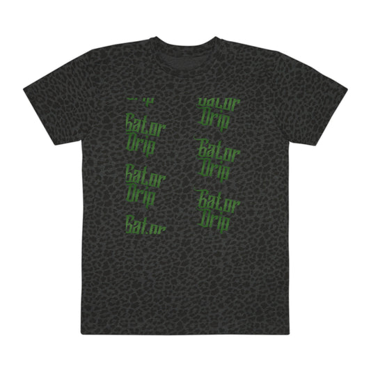 Black Leopard Gator Drip Exclusive Limited Edition OG Flawda Mane Supa-Heavy Excess-Stunna Hypa-Flex "I'm Bithlo Wit My Kin Folk" Men's Fine Playuz Jersey Tee