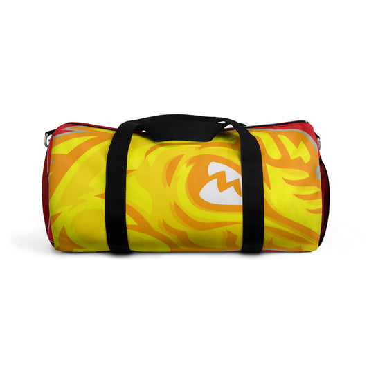 Red/Yellow Flawdawear Limited Edition OG Flawda Mane “From Ramen Noodles To 5 Star” Duffel Playuz Bag