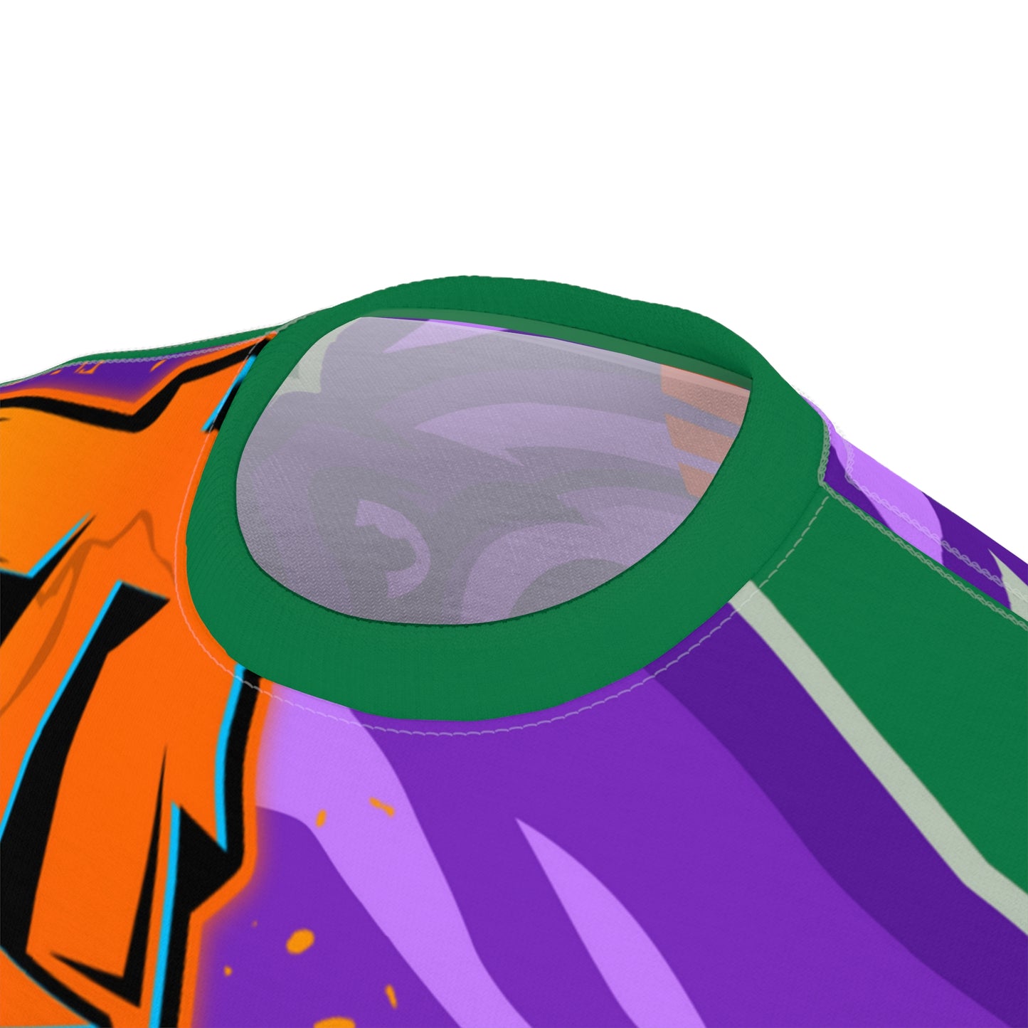 Dark Green/Purple Flawdawear Limited Edition OG Flawda Mane “Everybody Know Me” Unisex Cut & Sew Playuz Tee