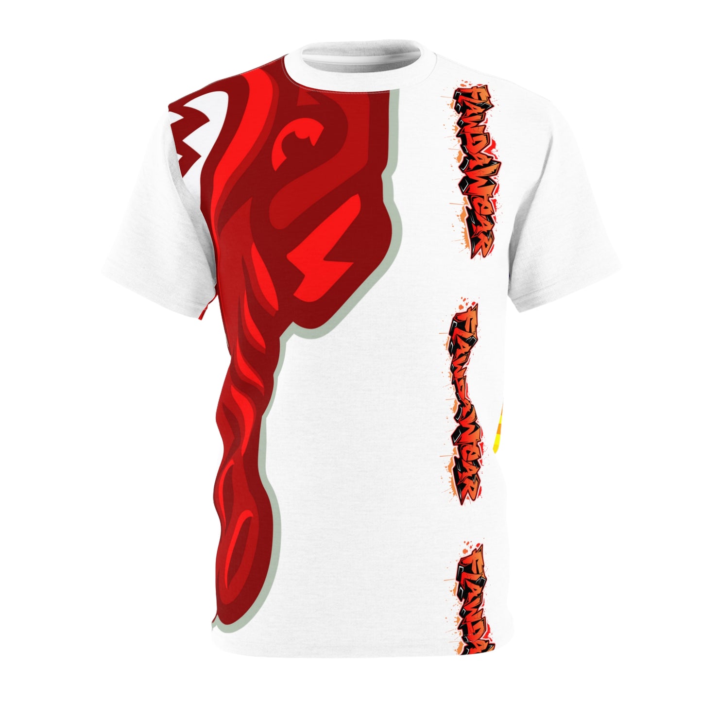 White Flawdawear Limited Edition OG Rich Daddy “Rich Daddy AKA What U Tell’n ME?” Unisex Cut & Sew Playuz Tee