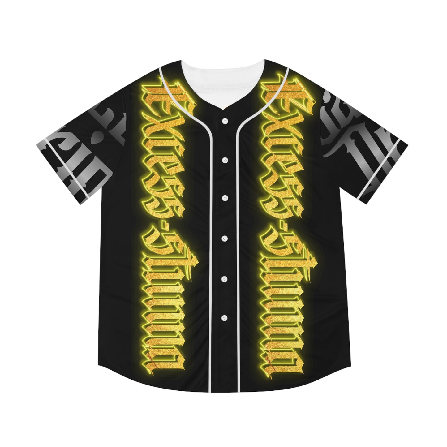 Black Gator Drip Exclusive Supa-Heavy Excess-Stunna Hypa-Flex Limited Edition OG “Excess-Stunna Collection” Men's Baseball Playuz Jersey