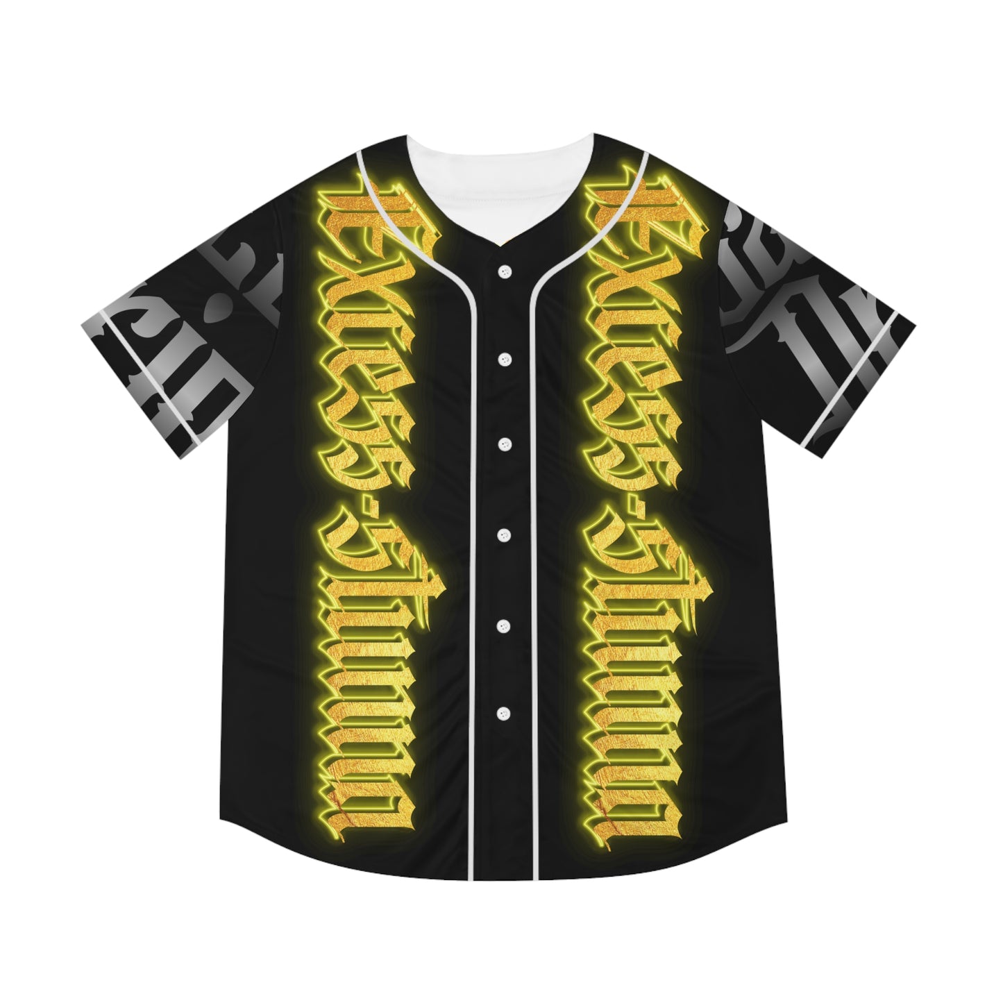 Black Gator Drip Exclusive Supa-Heavy Excess-Stunna Hypa-Flex Limited Edition OG “Excess-Stunna Collection” Men's Baseball Playuz Jersey