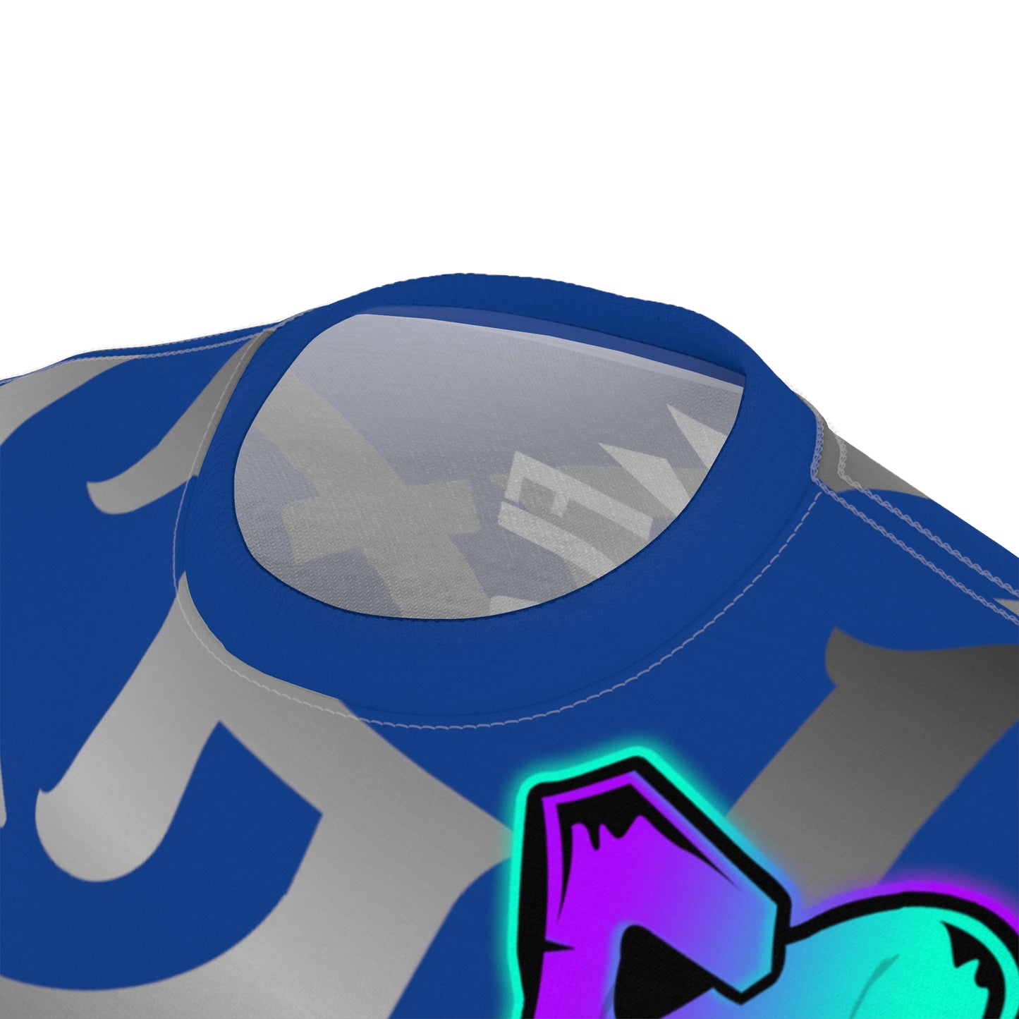 Blue Gator Drip Exclusive Supa-Heavy Excess-Stunna Hypa-Flex Limited Edition OG Alligator Playuz “Flawda Mane Put Dat Smoke On You” Unisex Cut & Sew Playuz Tee