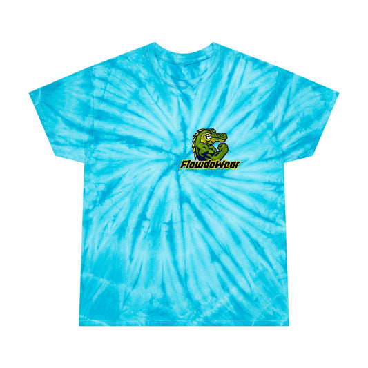 Cyclone Turquoise Flawdawear Limited Edition OG Flawda Mane "A Hatuh Gave Me Everythang" Tie-Dye Playuz Tee