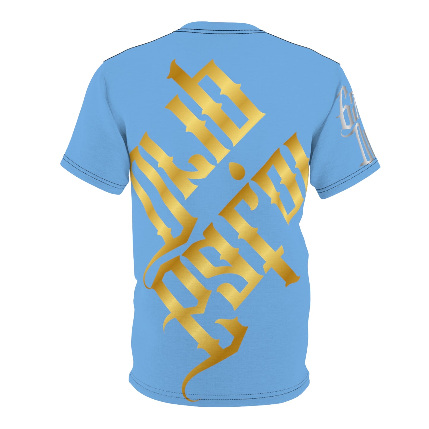 Light Blue Gator Drip Exclusive Supa-Heavy Excess-Stunna Hypa-Flex Men’s Unisex Cut & Sew Playuz Tee